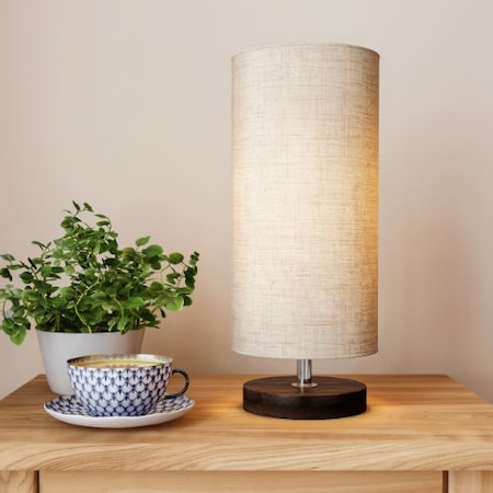Hastings Home Adjustable Cylinder LED Table Lamp 191405AYM